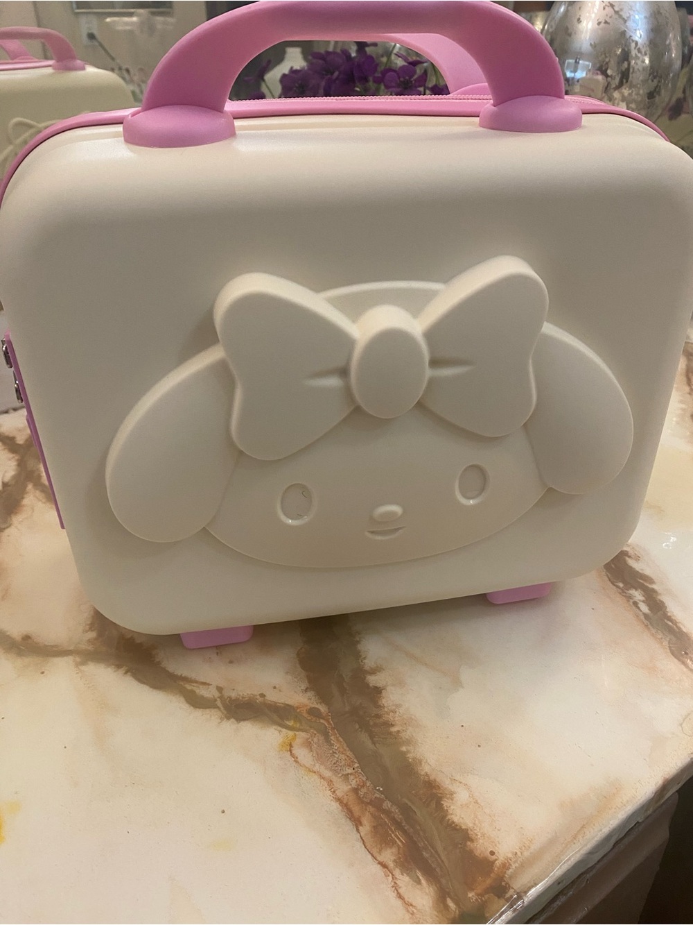 Sanrio Cream and Pink My Melody Carry Case